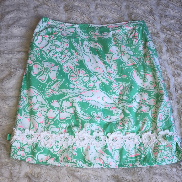 Lilly Pulitzer Dresses & Skirts - Lilly Pulitzer Printed Golf Skirt